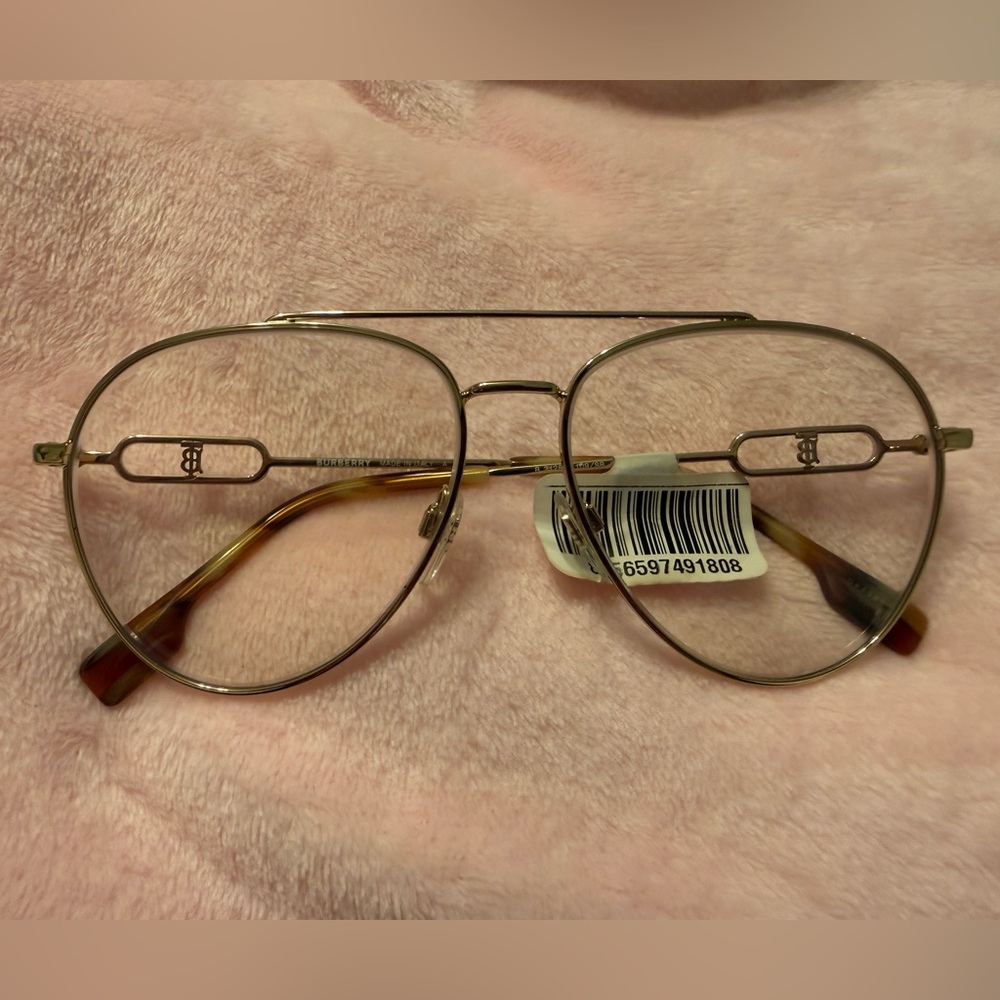 Burberry Gold Glasses